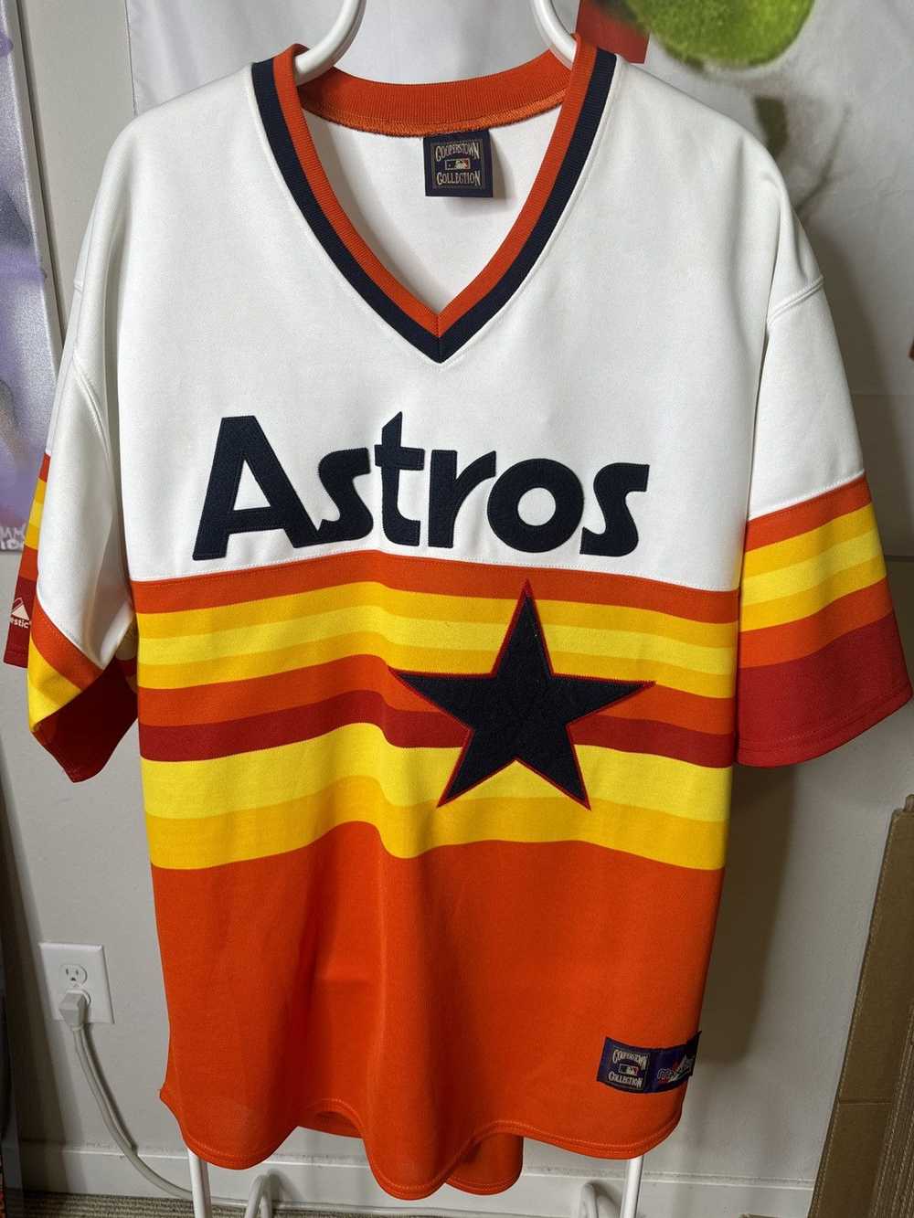Majestic × Vintage Astros Jersey - image 1
