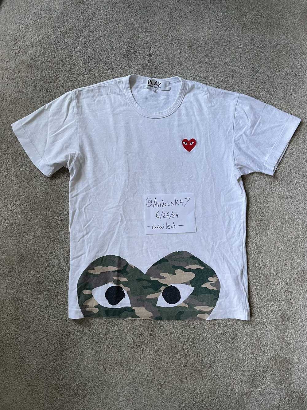 Comme des Garcons Comme Des Garcons PLAY Camo Hal… - image 5