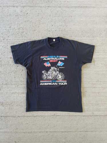 Harley Davidson × Vintage 1980s Motorcycle Tee