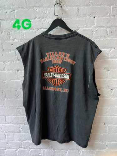 Harley Davidson × Vintage Vintage THRASHED Harley 