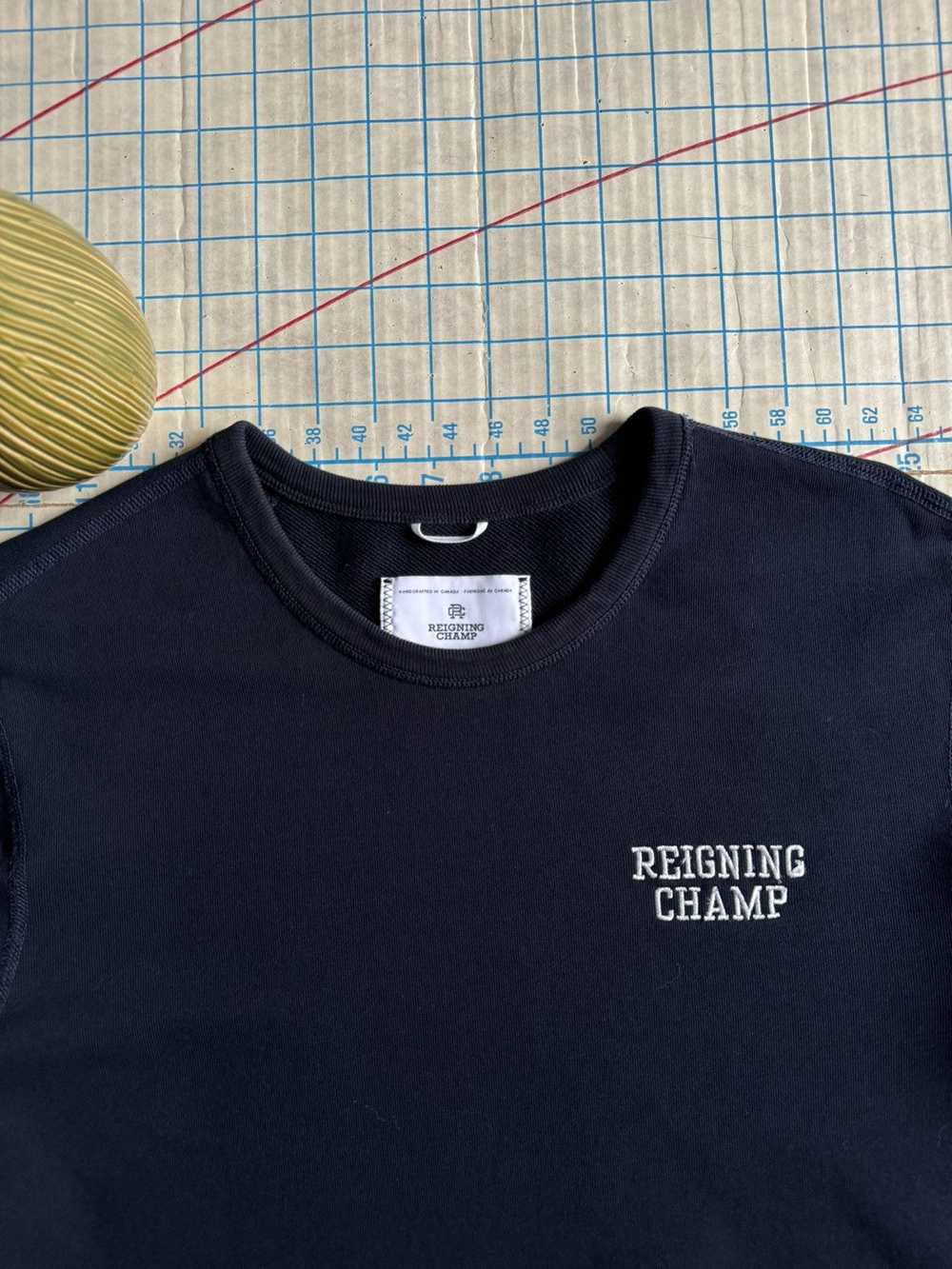 Reigning Champ Reigning Champ Dark Navy Crewneck … - image 4