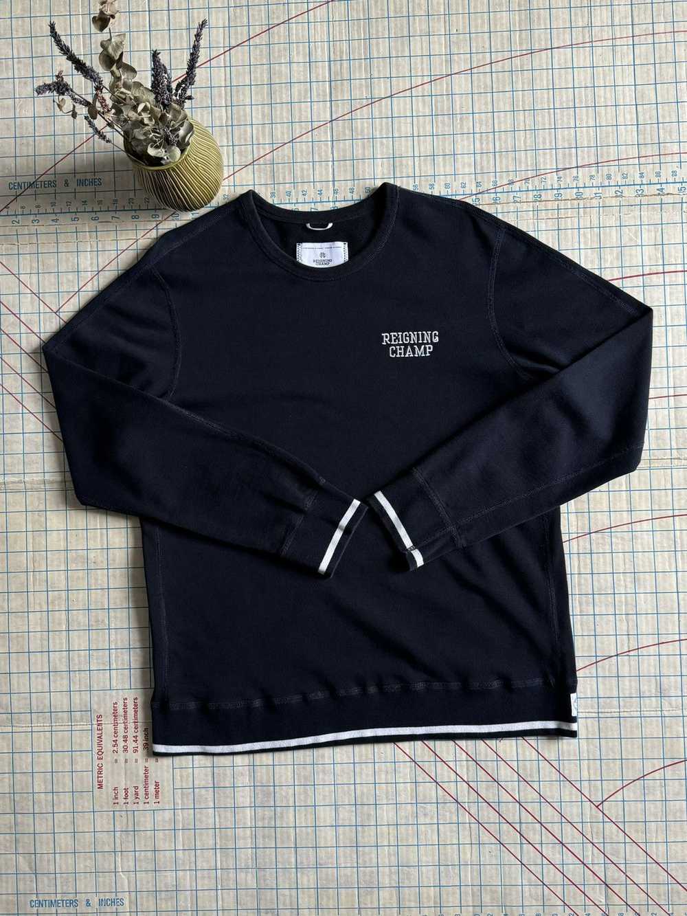 Reigning Champ Reigning Champ Dark Navy Crewneck … - image 6