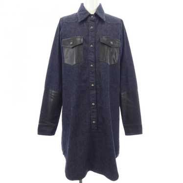 Chrome Hearts Chrome Hearts Denim & Leather Dress - image 1