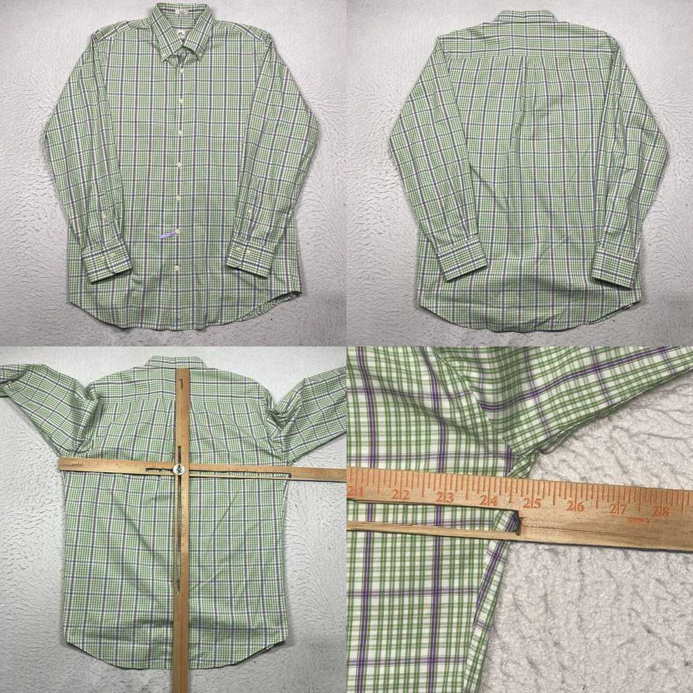 Peter Millar Peter Millar Shirt Mens Large Green … - image 4