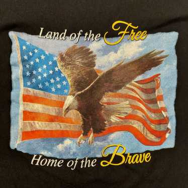 Other Graphic T-Shirt Mens Large Land Free Home B… - image 1