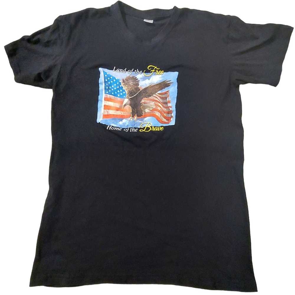 Other Graphic T-Shirt Mens Large Land Free Home B… - image 2