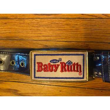 Unkwn Vintage Curtis Baby Ruth Candy Bar Belt Buc… - image 1