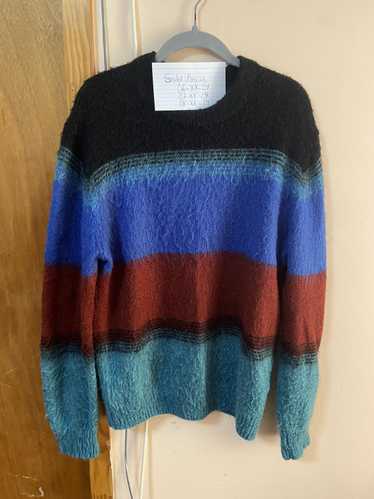 Paul Smith Blue Knit Stripe Sweater