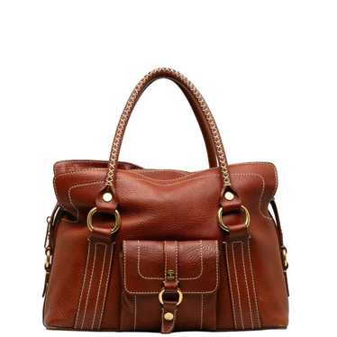 Celine Celine Leather Boogie Bag Leather Handbag … - image 1