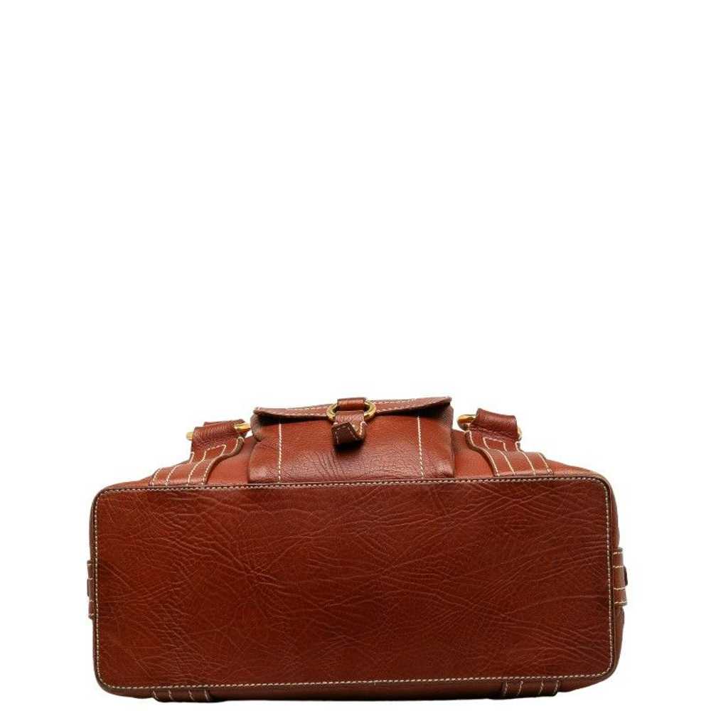 Celine Celine Leather Boogie Bag Leather Handbag … - image 4