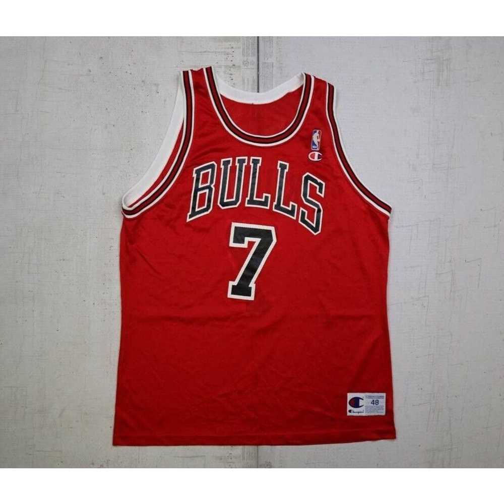 Champion Vintage Chicago Bulls Tony Kukoc #7 Cham… - image 1