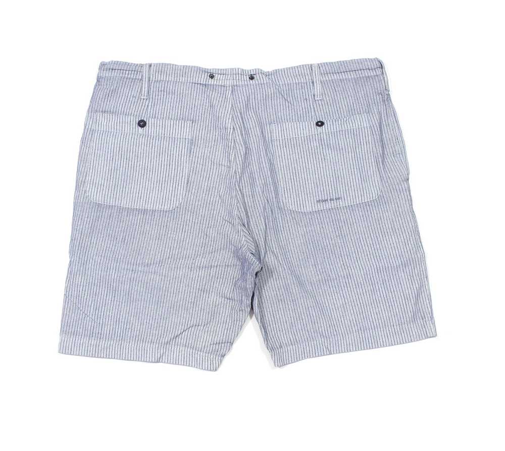 Stone Island × Vintage 80S Logo Striped Shorts Vi… - image 2