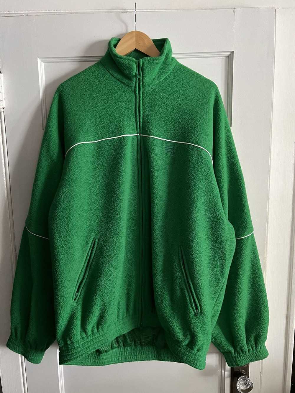 Balenciaga Balenciaga Sporty B oversized green fl… - image 1