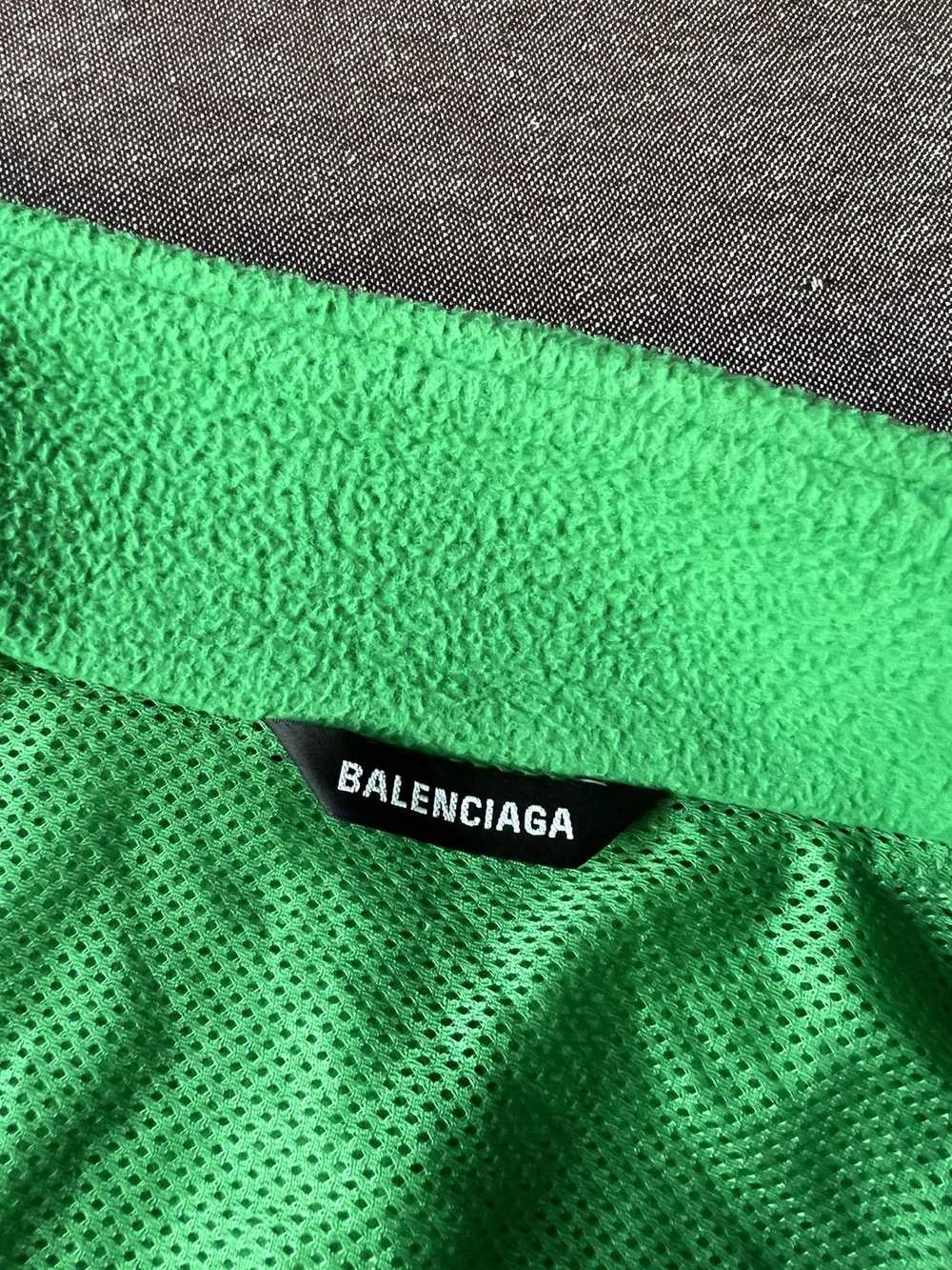 Balenciaga Balenciaga Sporty B oversized green fl… - image 3