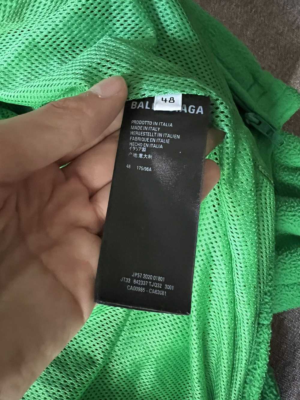 Balenciaga Balenciaga Sporty B oversized green fl… - image 4