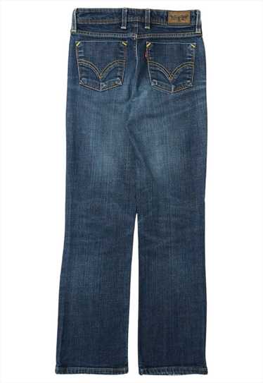 Vintage Levis 627 Blue Straight Jeans Womens