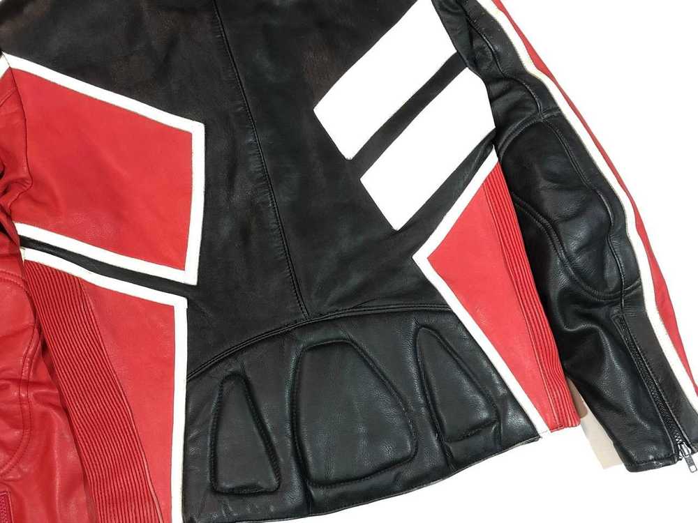 Leather Jacket × MOTO × Racing Made in Korea Fiel… - image 10