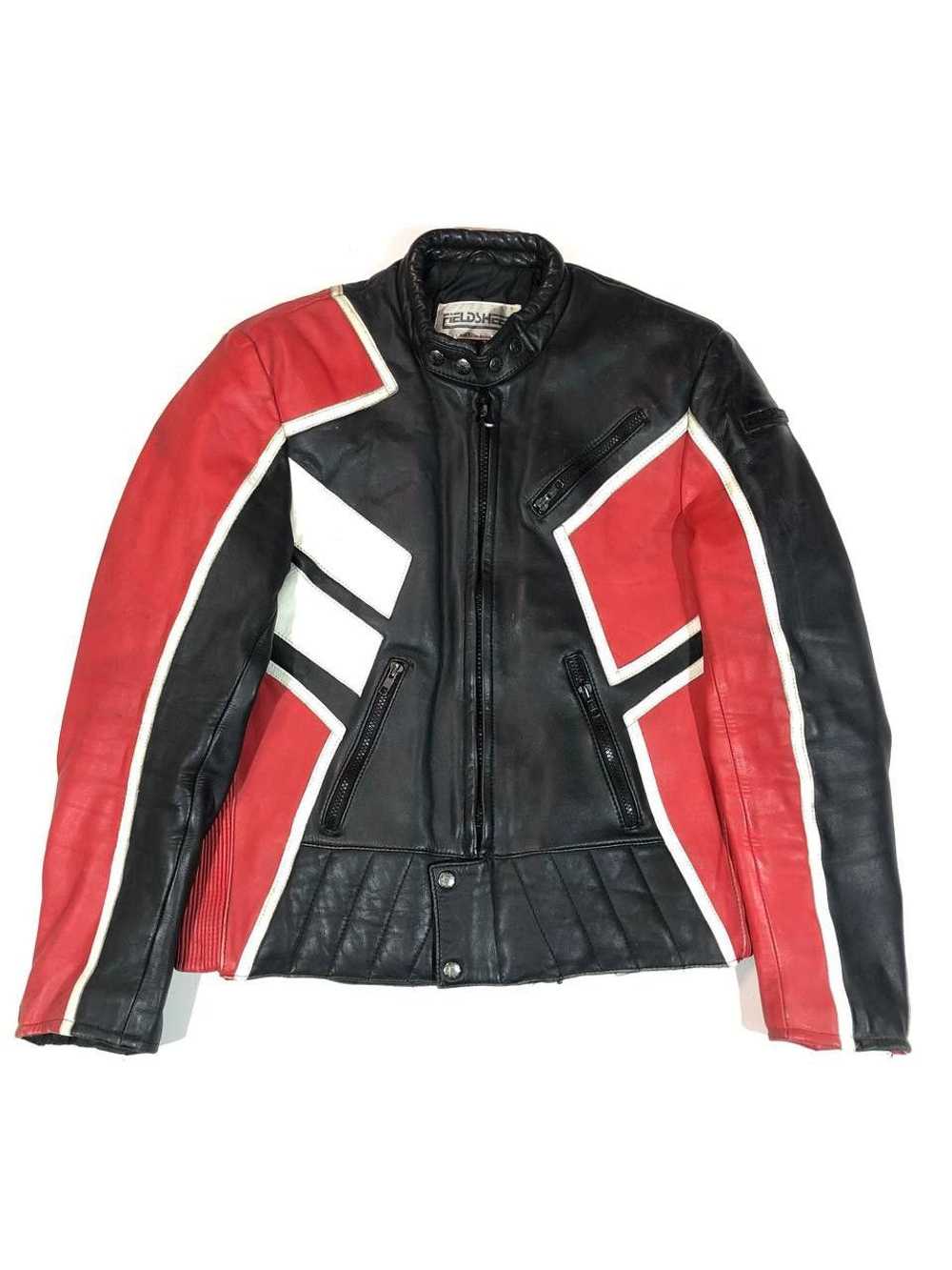 Leather Jacket × MOTO × Racing Made in Korea Fiel… - image 1