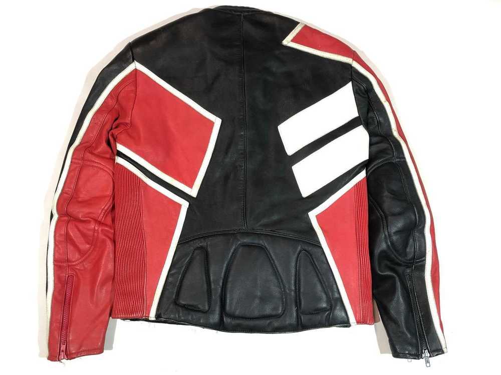 Leather Jacket × MOTO × Racing Made in Korea Fiel… - image 8