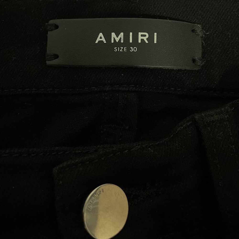 Amiri Amiri Distressed Denim Jeans - image 4