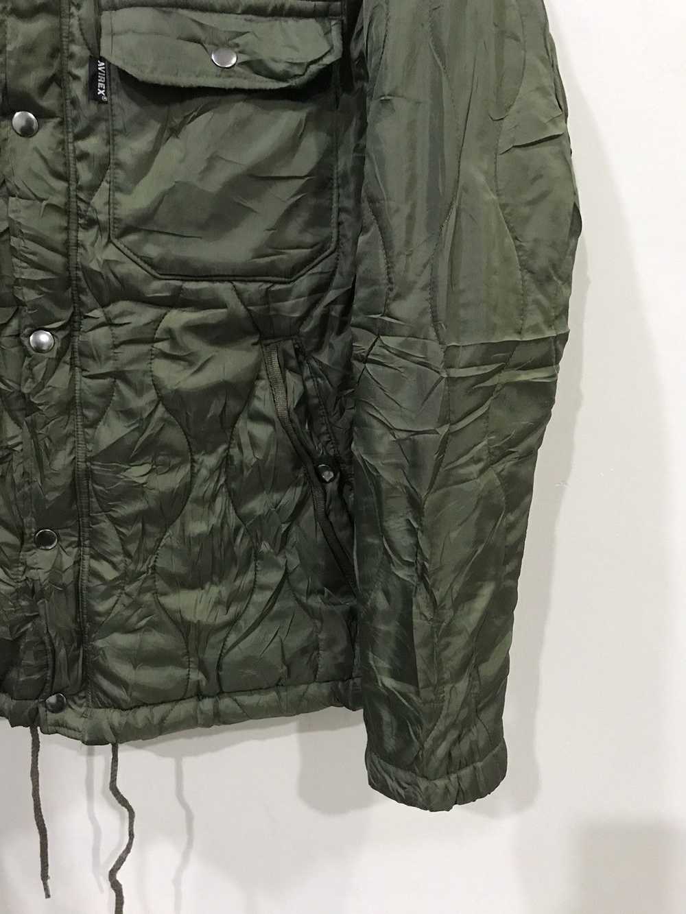 Avirex × Military AVIREX Quilted Light Nylon Miki… - image 5