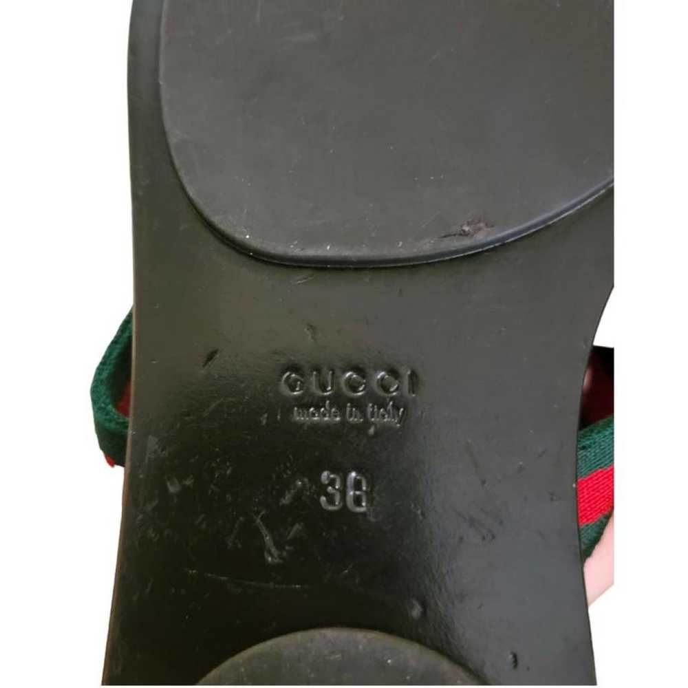Gucci Leather flip flops - image 3
