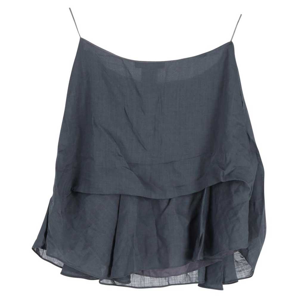 Chloé Linen mini skirt - image 2