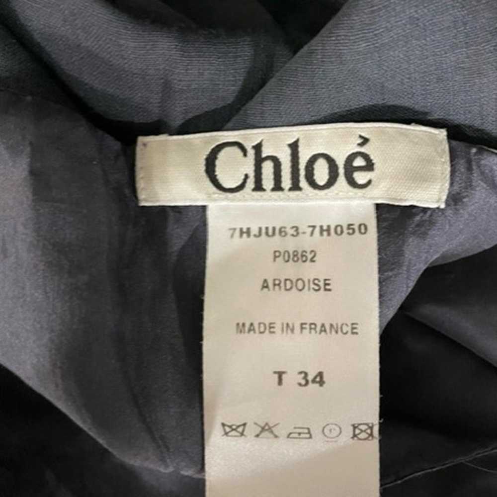 Chloé Linen mini skirt - image 3