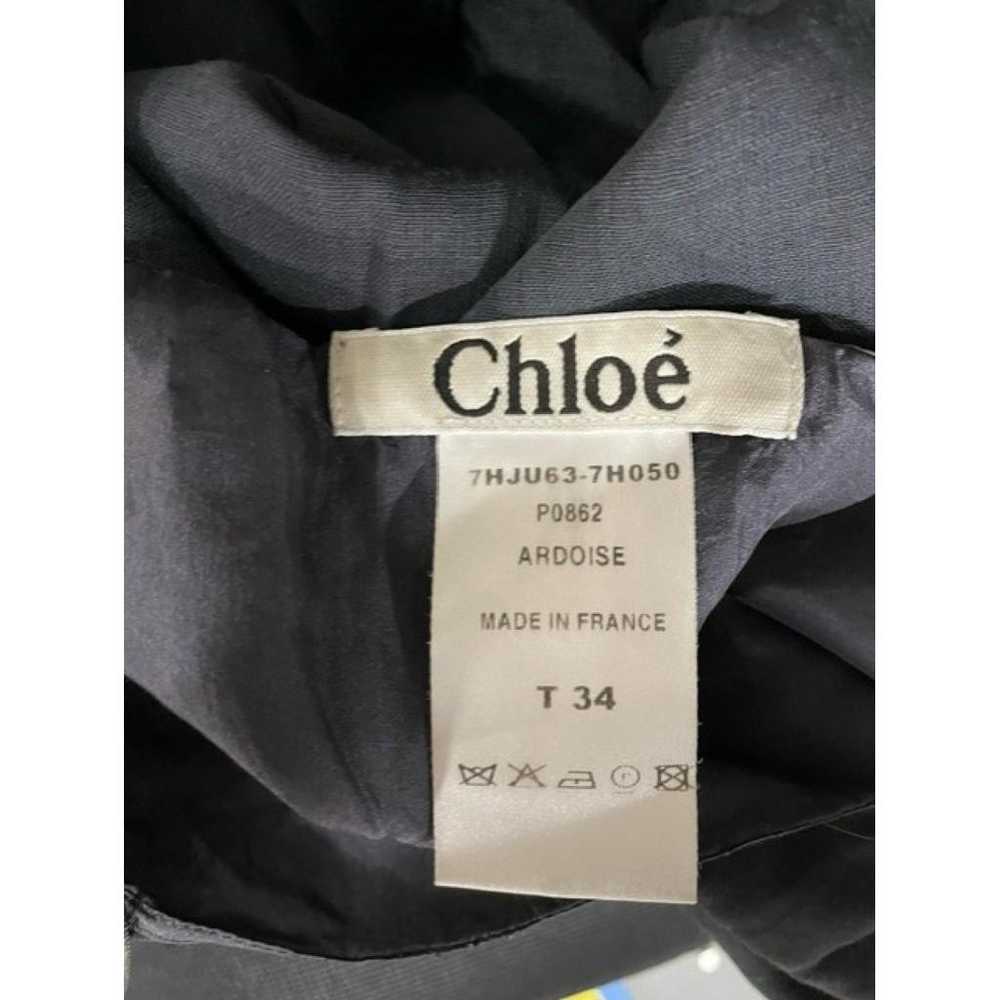 Chloé Linen mini skirt - image 6