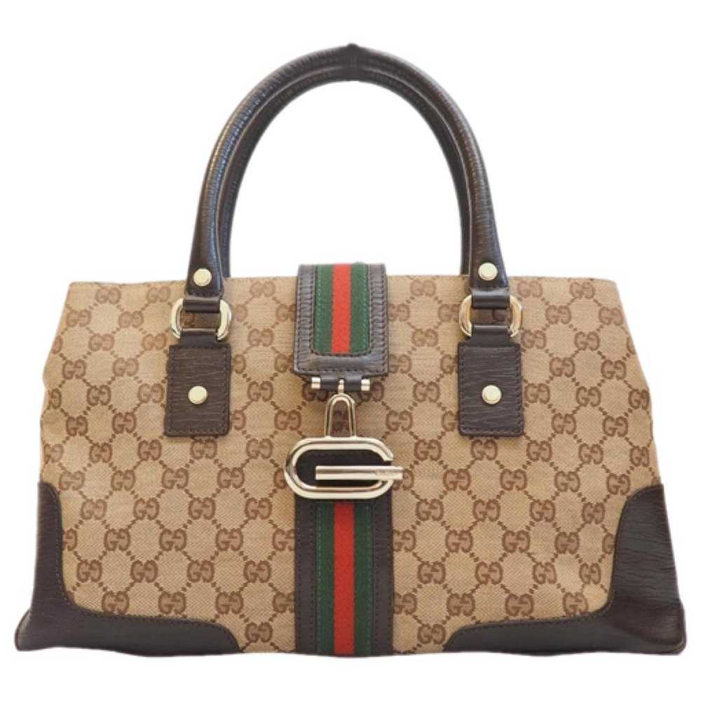 Gucci Ophidia Gg Supreme leather handbag - image 1