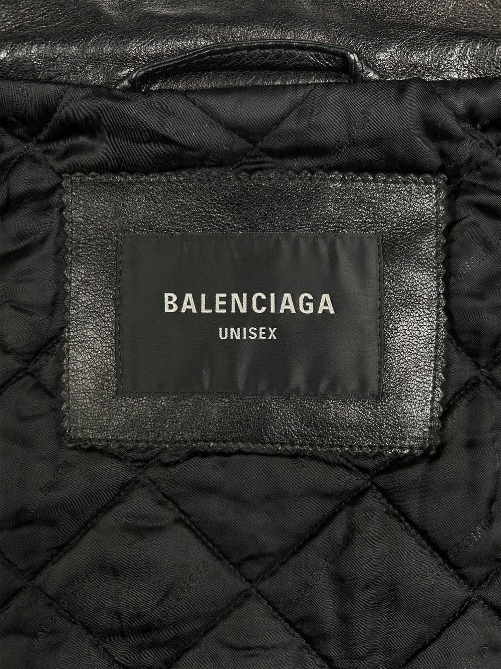 Balenciaga BALENCIAGA Sporty B Leather Taxi Jacke… - image 4