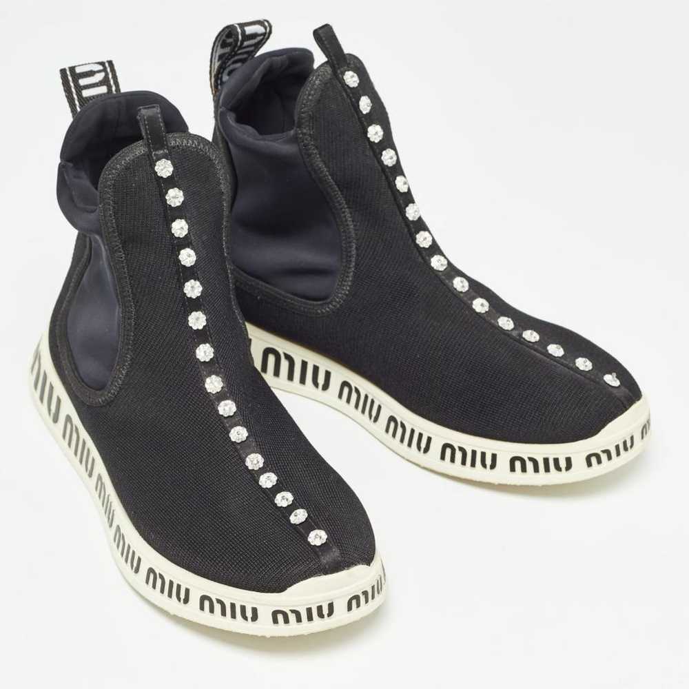 Miu Miu Cloth trainers - image 3