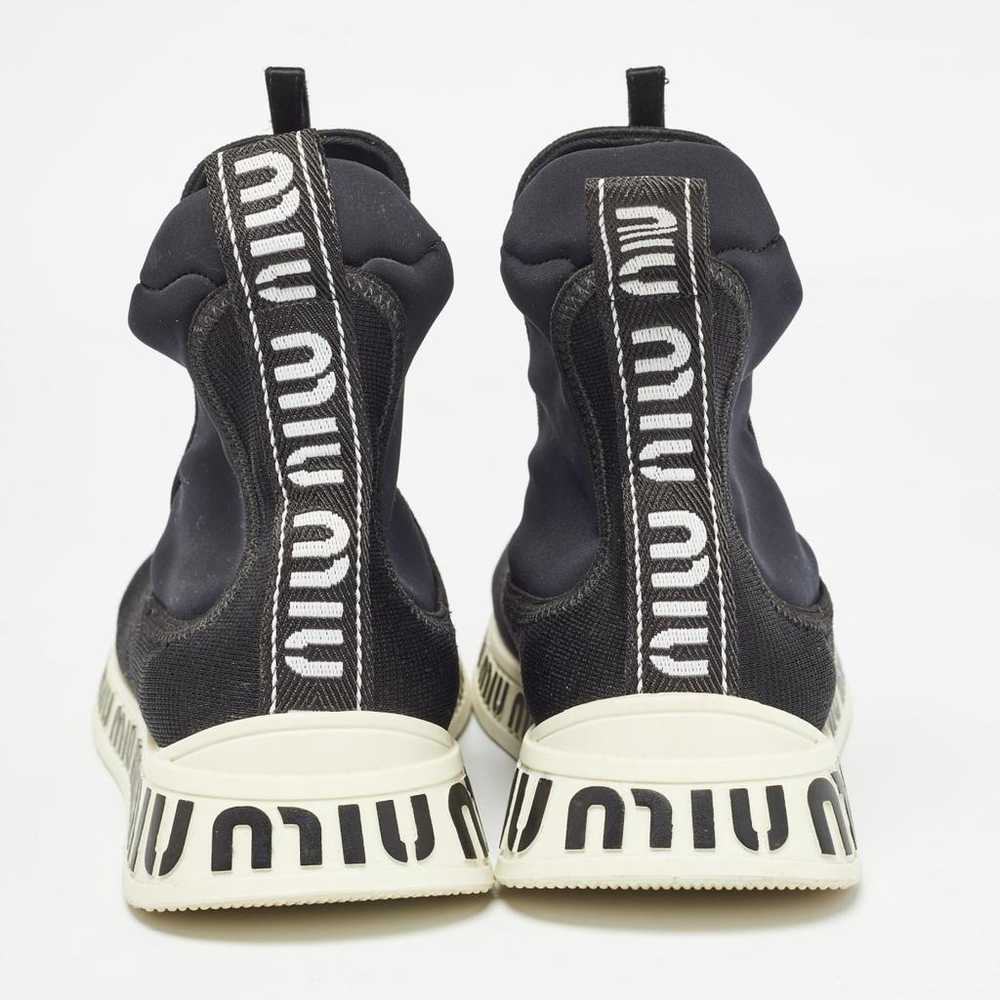 Miu Miu Cloth trainers - image 4