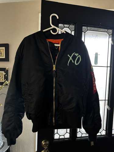 The Weeknd XO Starboy authentic Legend of the Fall Tour Merch Coach Jacket in Black M