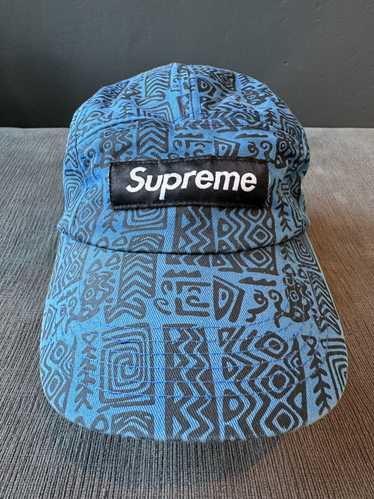 Supreme Supreme Tribal Aztec 5 Panel Strapback Hat - image 1