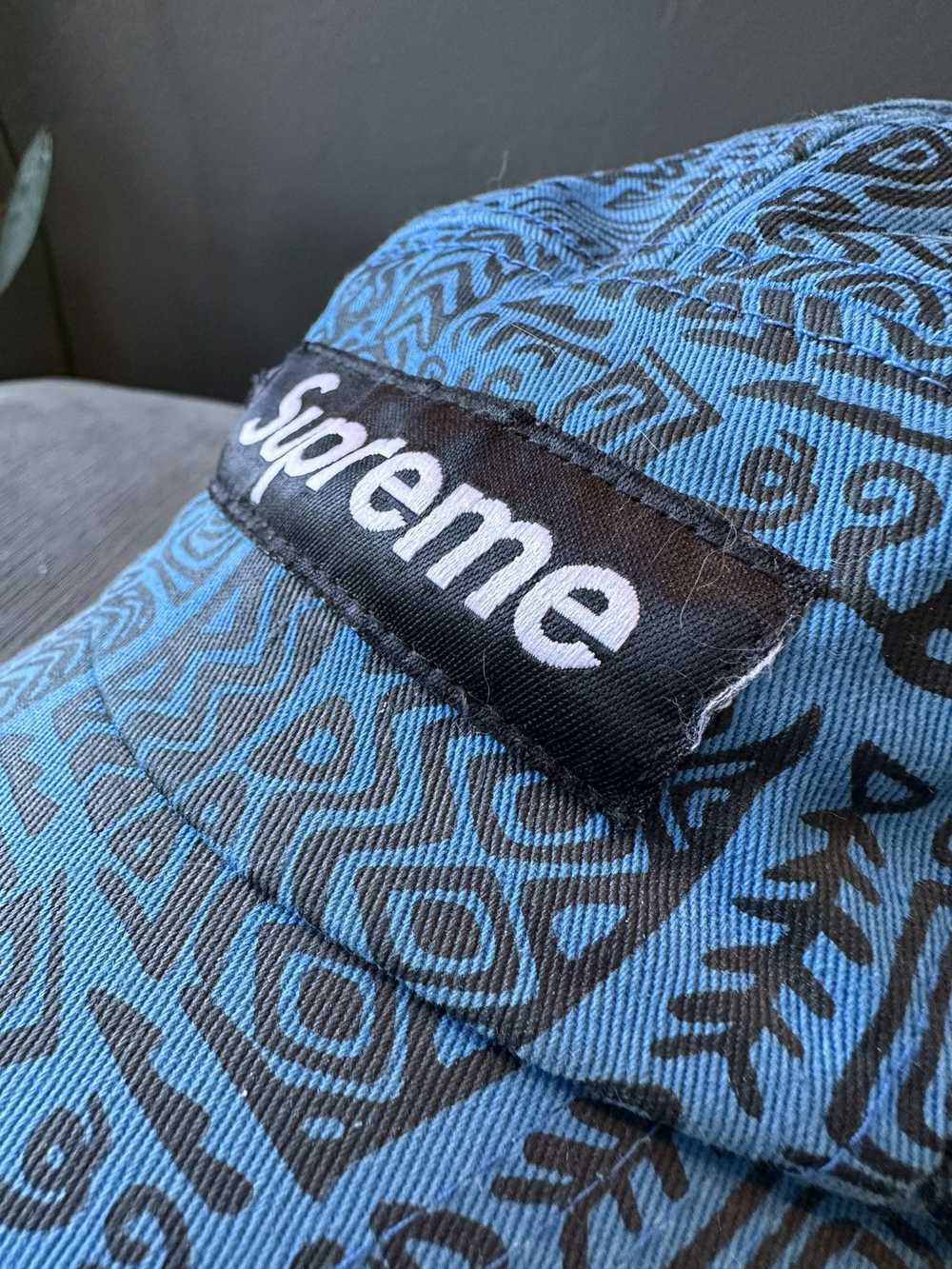 Supreme Supreme Tribal Aztec 5 Panel Strapback Hat - image 2