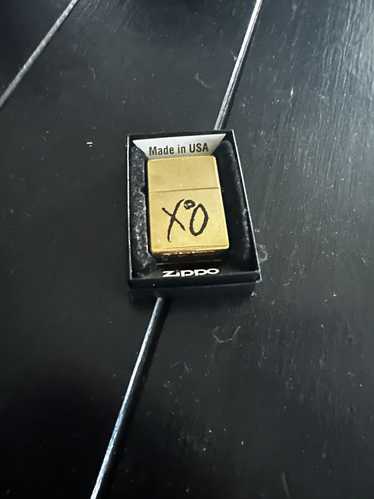 The Weeknd × XO After Hours Gold Zippo