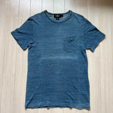 インディゴ ジャージ ポケットTシャツ 3色【RRL】ヴィンテージ風 14070625-b.jpg