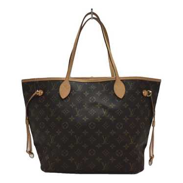 Louis Vuitton Neverfull leather handbag - image 1