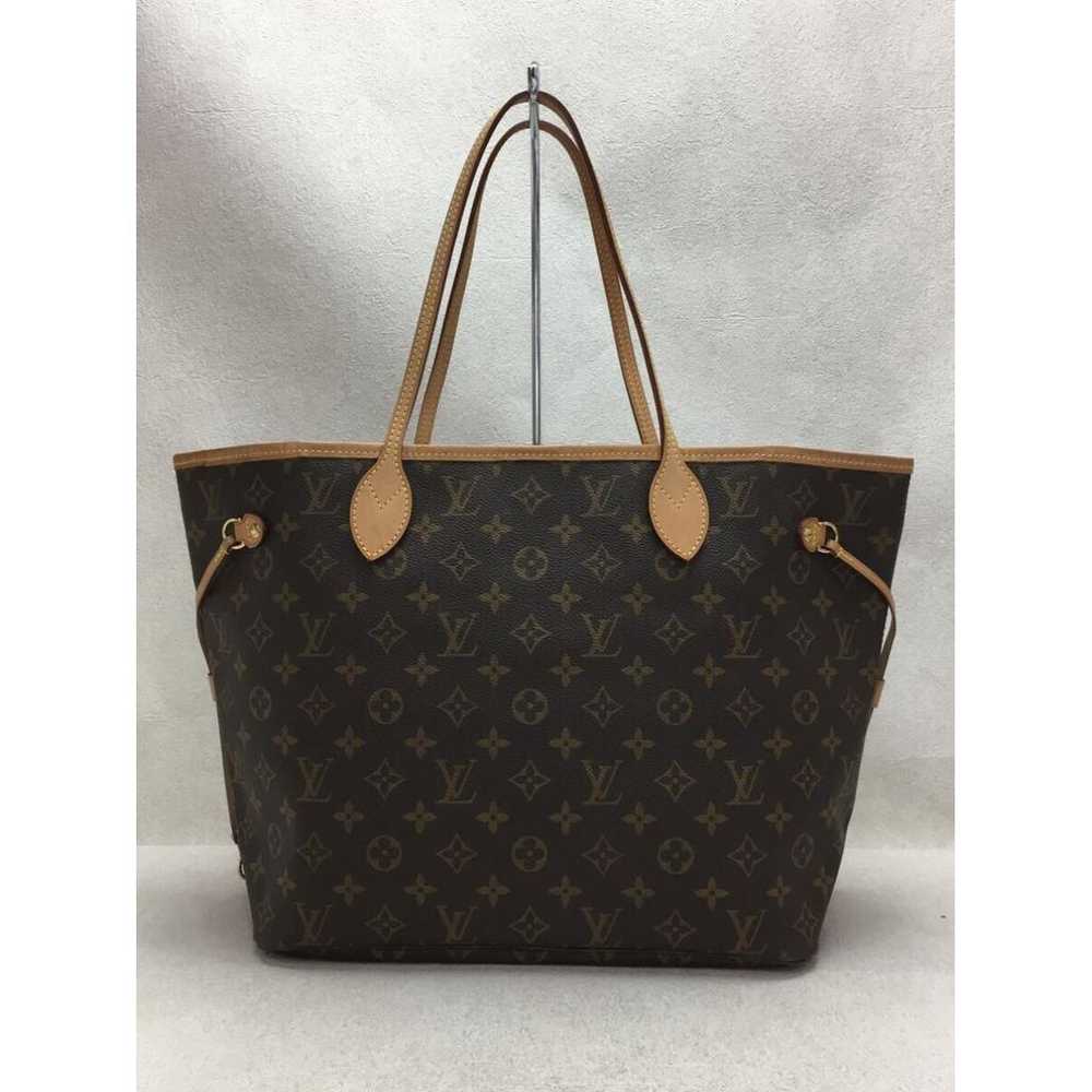 Louis Vuitton Neverfull leather handbag - image 3