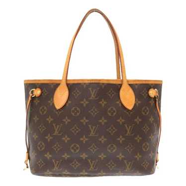 Louis Vuitton Neverfull leather handbag - image 1