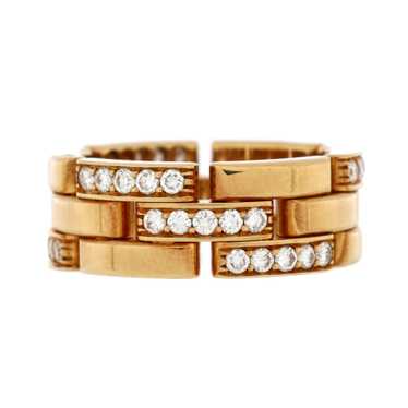 Cartier Maillon Panthere 3 Row Band Ring