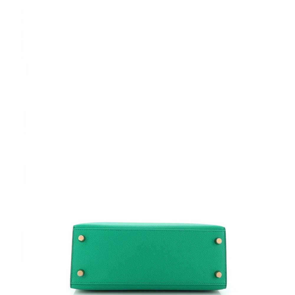 Hermes Kelly Handbag Vert Jade Epsom with Gold Ha… - image 5