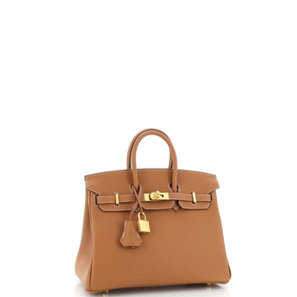 Hermes Birkin Handbag Gold Swift with Gold Hardwa… - image 3