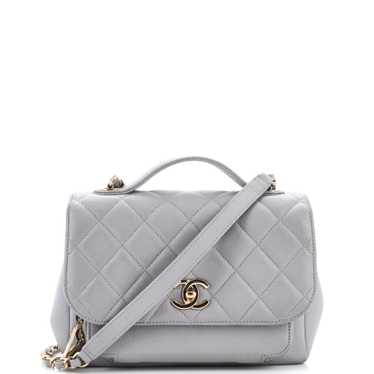 CHANEL Business Affinity Flap Bag Quilted Caviar … - image 1