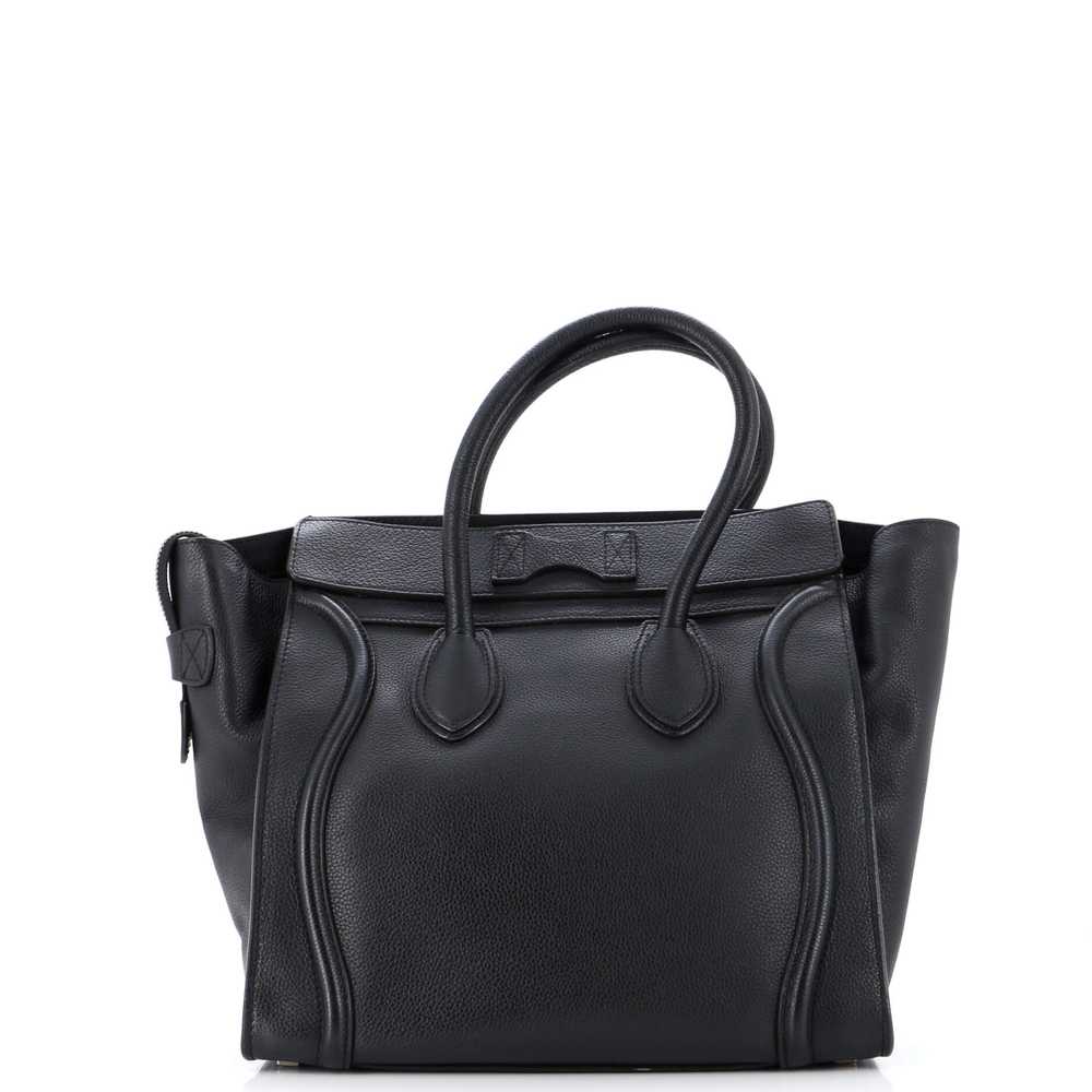 CELINE Luggage Bag Grainy Leather Mini - image 3
