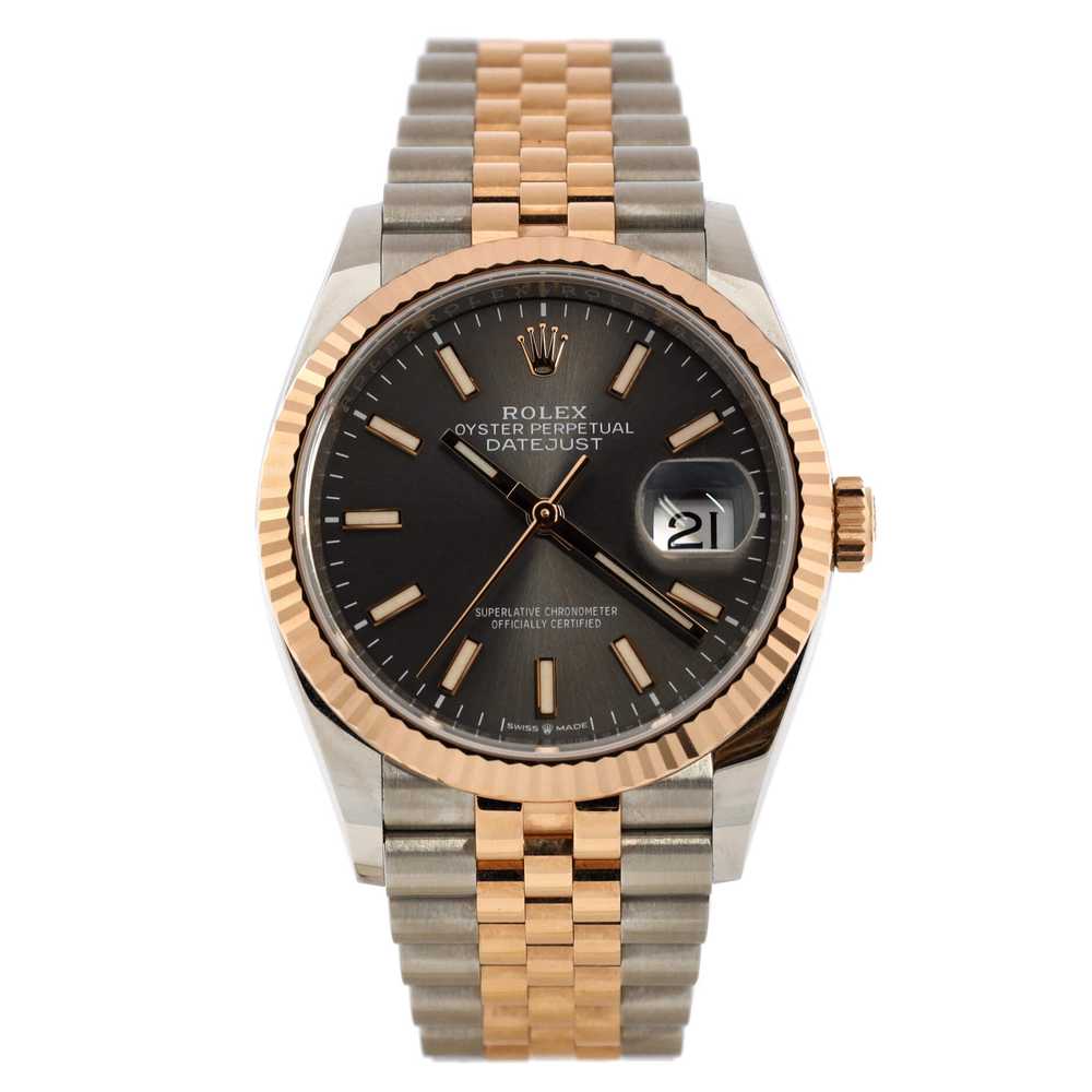 Rolex Oyster Perpetual Datejust Slate Automatic W… - image 1