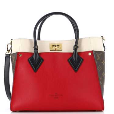 Louis Vuitton On My Side Tote Leather with Monogr… - image 1