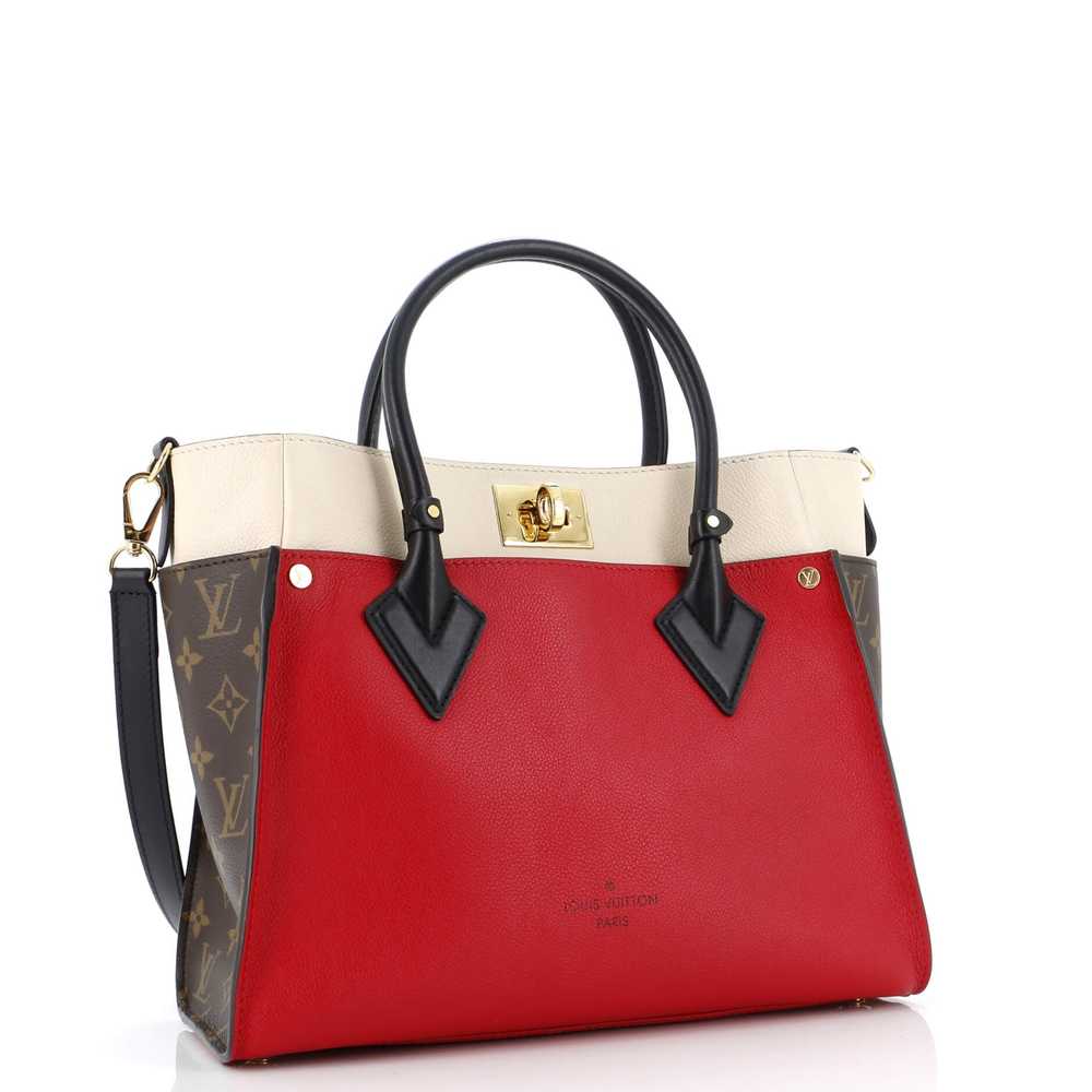 Louis Vuitton On My Side Tote Leather with Monogr… - image 2