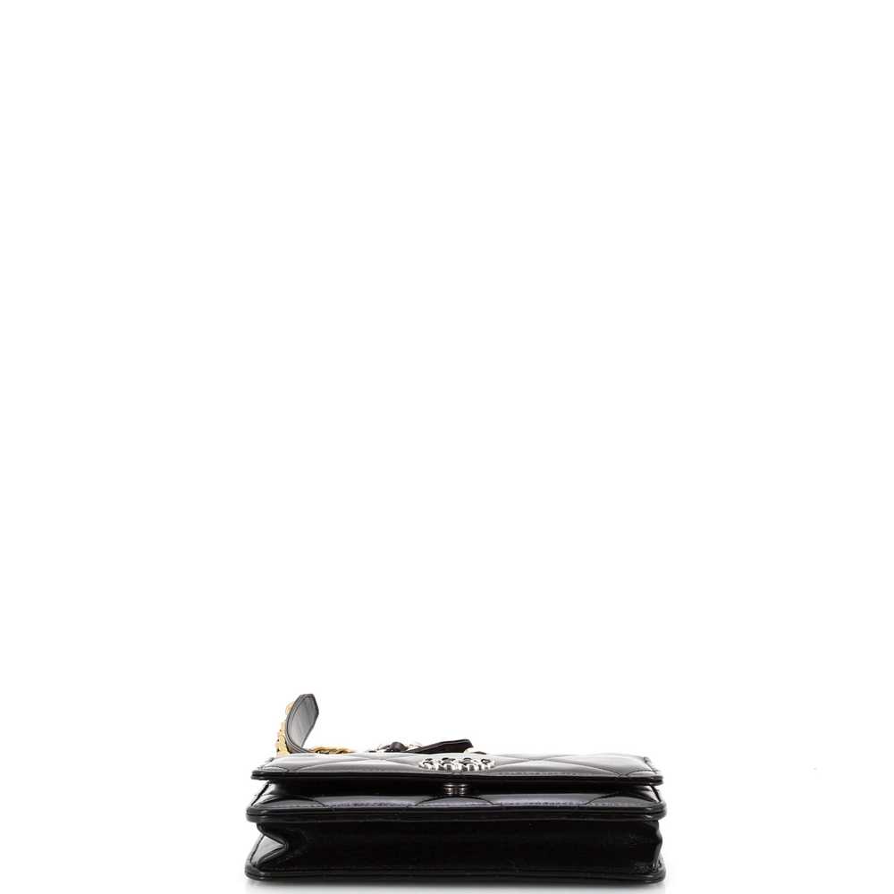 CHANEL 19 Wallet on Chain Quilted Glazed Calfskin - image 5